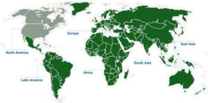 Jesuit World Conquest Map